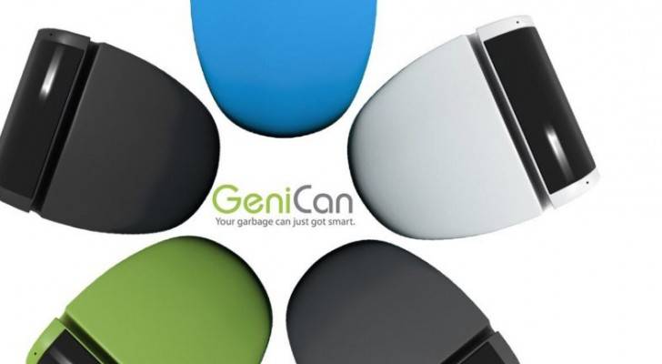 GeniCan يضيف الذكاء إلى سلة المهملات