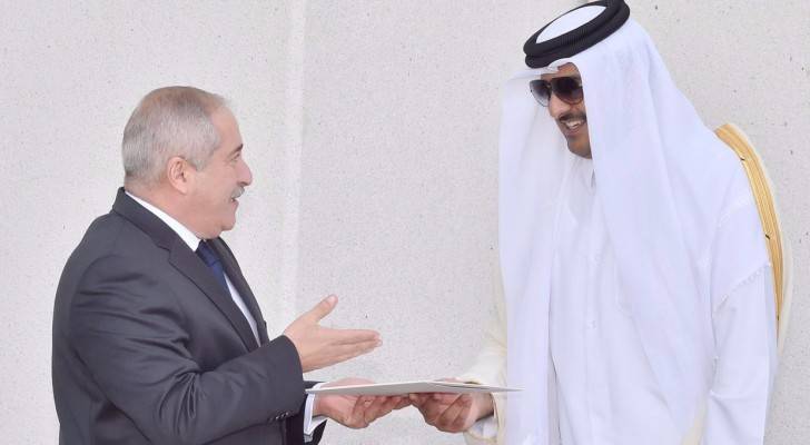 جوده ينقل دعوة من الملك إلى أمير قطر لحضور القمة العربية