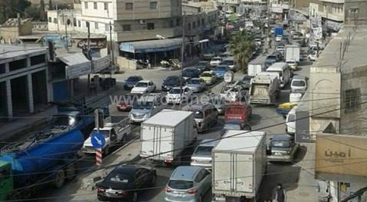 صورة من أزمة السير 
