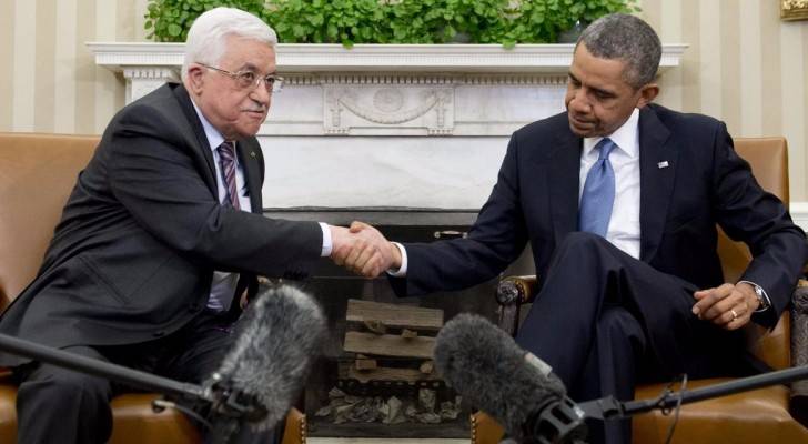 اوباما والرئيس الفلسطيني