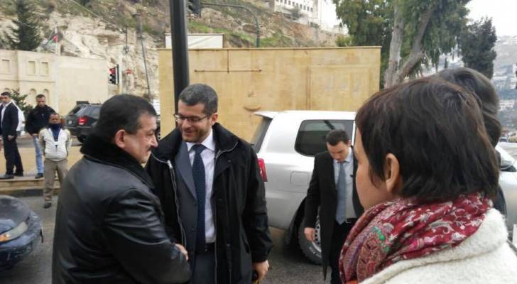 صورة خلال الزيارة