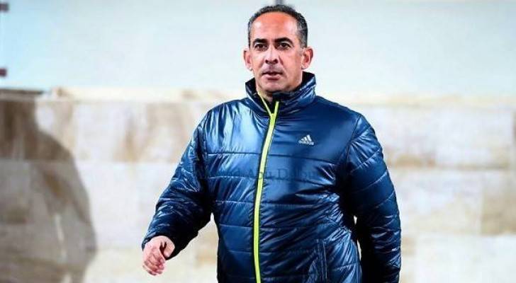 عدنان عوض المدرب العام لفريق الفيصلي 