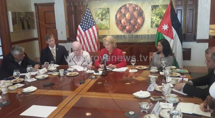 السفيرة ويلز: واشنطن ستبقى الداعم الأول للأردن لمواجهة الإرهاب