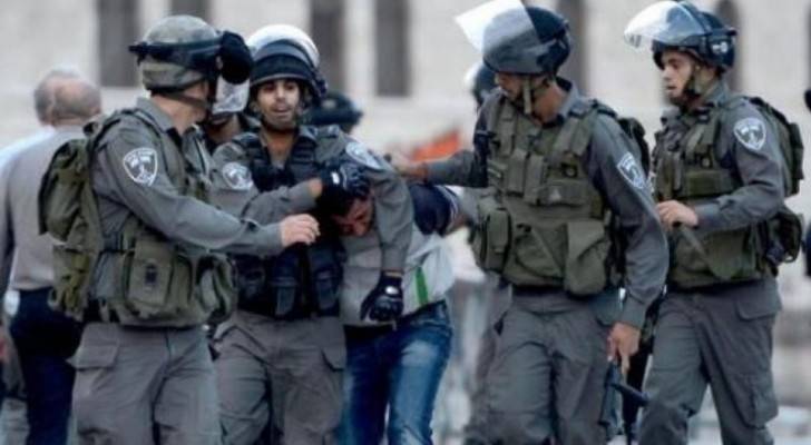 الاحتلال يعتقل 12 فلسطينيا