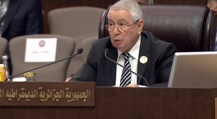 رئيس مجلس الأمة الجزائري عبـد القادر بـن صالـح