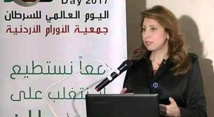 رئيسة جمعية الاورام في نقابة الاطباء الدكتورة سناء السخن 
