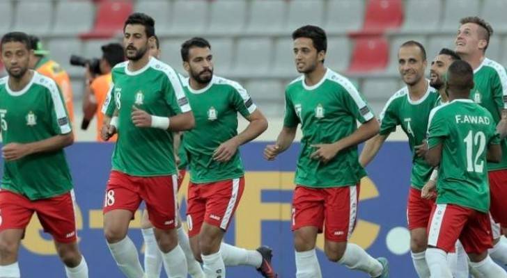 فرحة اللاعبين بالتأهل