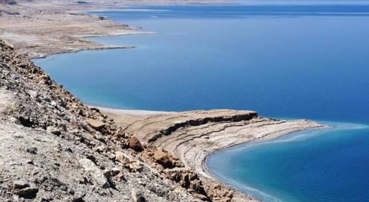 الصورة لمنطقة في البحر الميت 
