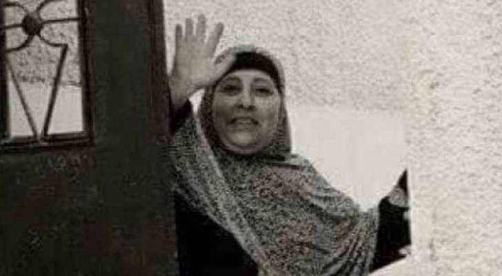 الراحلة والدة الأسير الفلسطيني محمد دلايشة