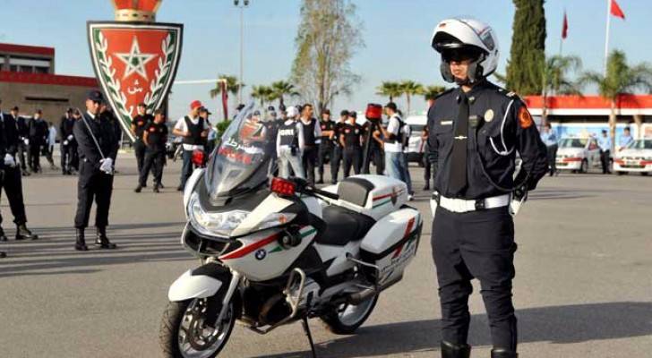 عناصر من الشرطة المغربية