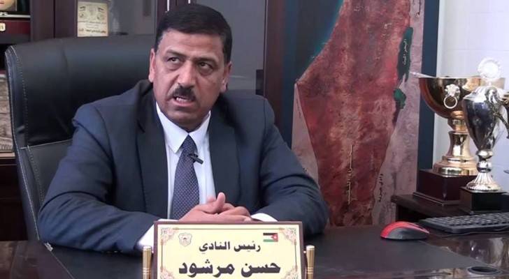رئيس نادي البقعة  حسبن مرشود 