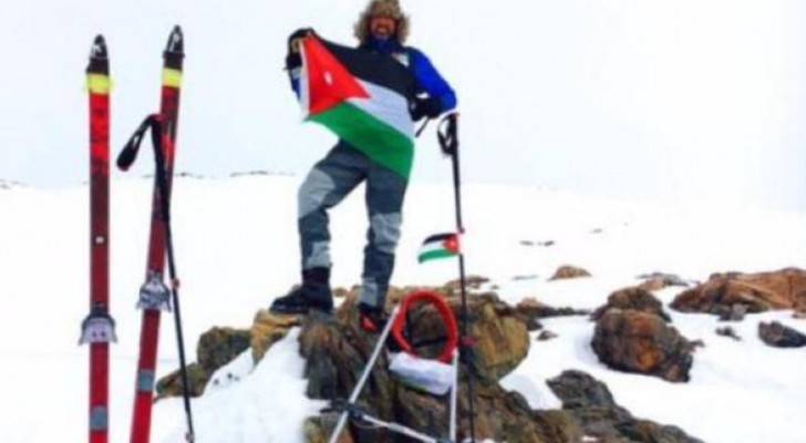 لمغامر الأردني والعالمي مصطفى سلامة 