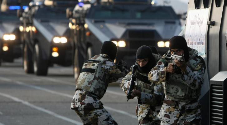 ارشيفية لرجال امن سعوديين