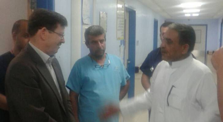 وزير الصحة يزور مستشفى الشونة الجنوبية ومستشفى السلط الحكومي