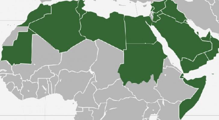 خارطة الوطن العربي 