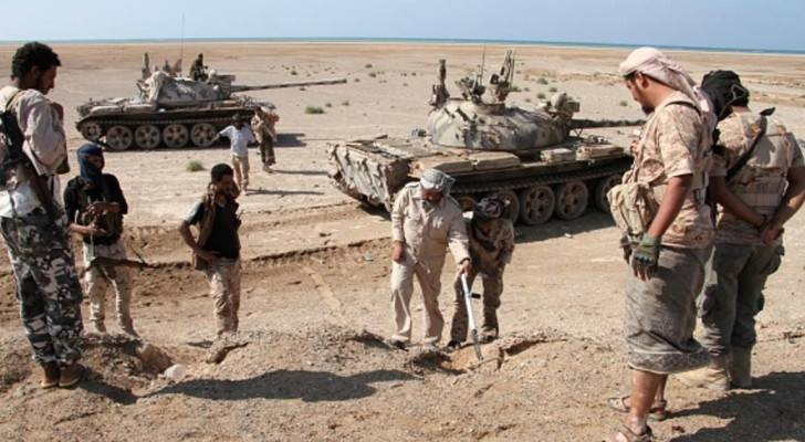 مقاتلون موالون للشرعية