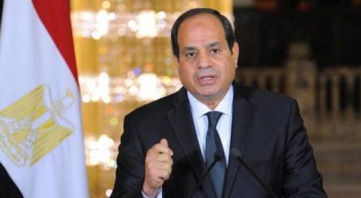 الرئيس المصري عبدالفتاح السيسي 