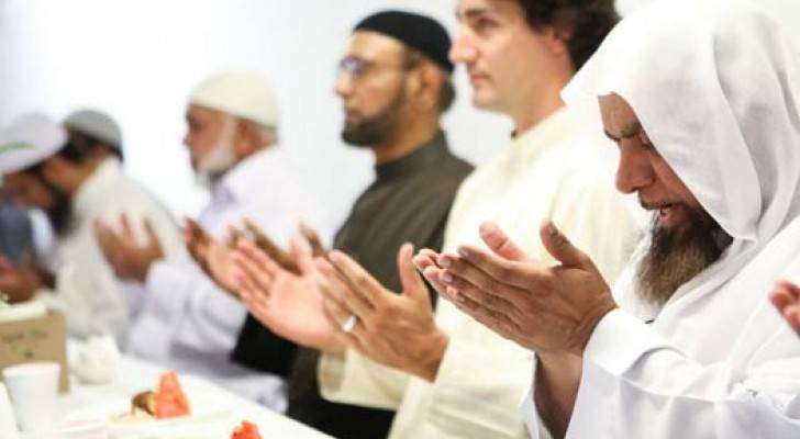 جاستين ترودو يثمن قيمة المسلمين في كندا
