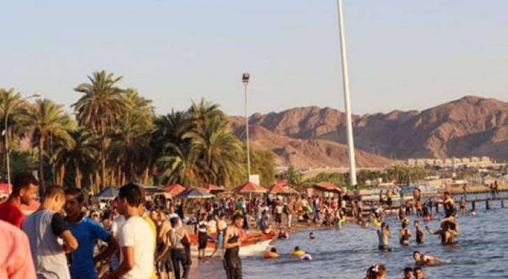 أحد شواطئ العقبة 