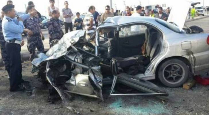وفاة و١١ إصابة بحوادث في إربد ومادبا
