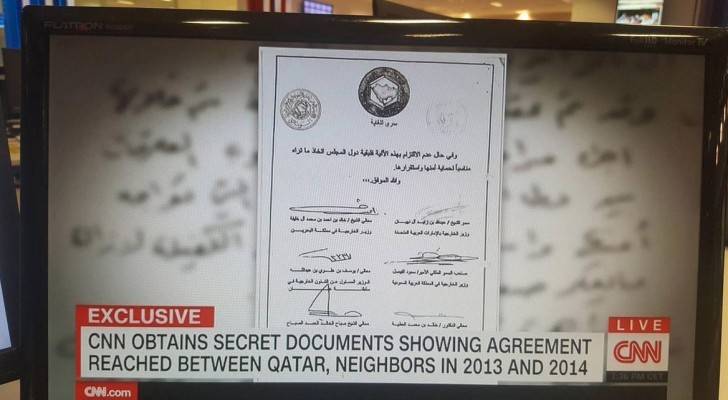 CNN تنشر وثائق اتفاق قطر مع دول الخليج ٢٠١٣-٢٠١٤