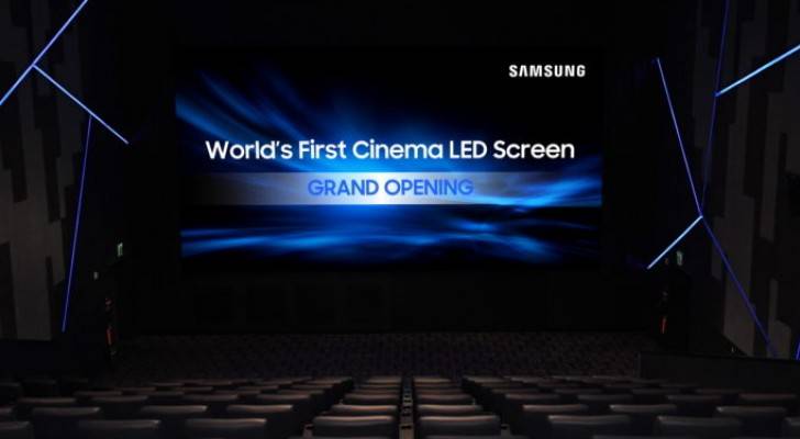 سامسونج تطلق أول شاشة سينمائية بتقنية LED HDR في العالم
