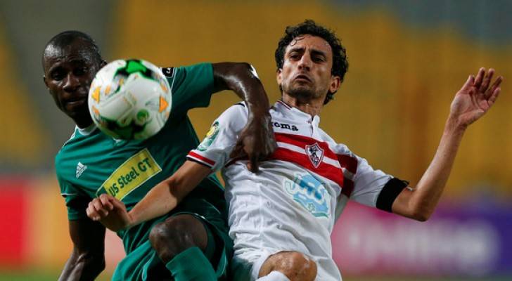 العهد اللبناني يطيح بالزمالك بهدف قاتل 