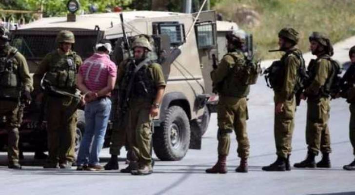 الاحتلال يعتقل ٤ مواطنين من بيت لحم والخليل