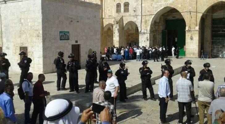 أوقاف القدس: لا نواقص بالموجودات رغم العبث والتخريب