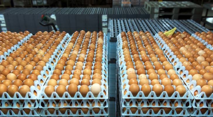 البيض الملوث يصل إلى آسيا
