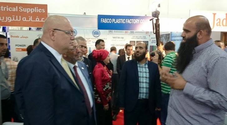 هلسة يفتتح فعاليات معرض انتربيلد الأردن العاشر