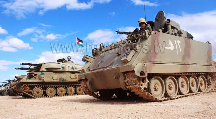 صورة من أرشيف رؤيا لقوات حرس الحدود في منقطة الركبان