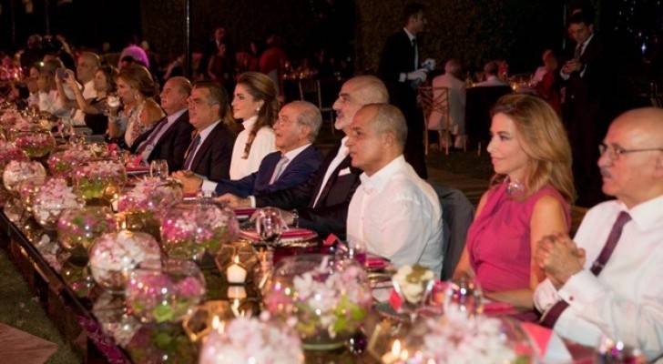 مندوبة عن جلالة الملك عبدالله الثاني جلالة الملكة تحضر الحفل الخيري لمؤسسة الحسين للسرطان