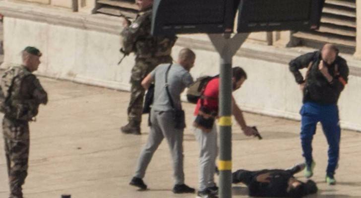 هجوم مرسيليا وقع في محطة قطار