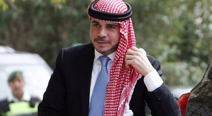 الأمير علي بن الحسين ينعي المدرب السعيد