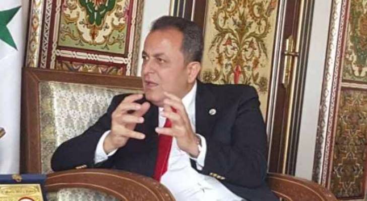 أيمن علوش .. القائم بأعمال السفارة السورية في عمان 