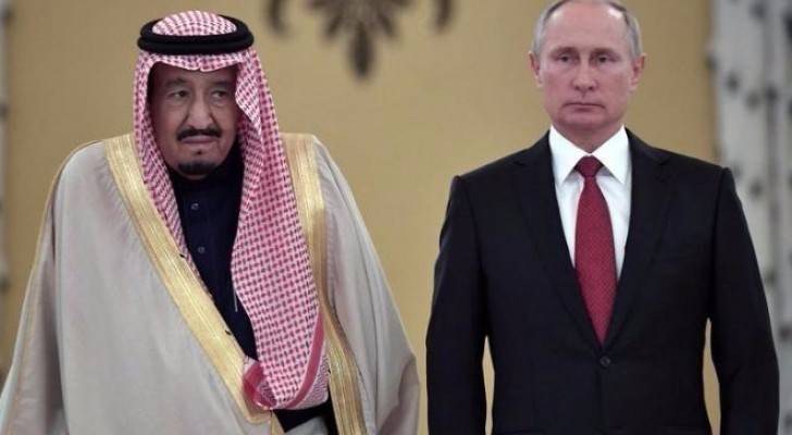 الرئيس الروسي والرئيس السعودي 
