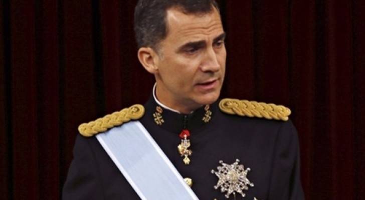 ملك اسبانيا يؤكد ان كاتالونيا جزء لا يتجزا من اسبانيا