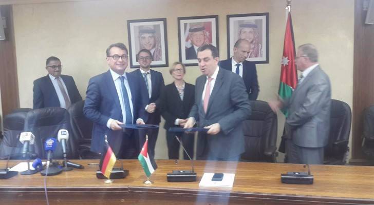 ١٠ ملايين يورو منحة إضافية للأردن من بنك الإعمار الألماني