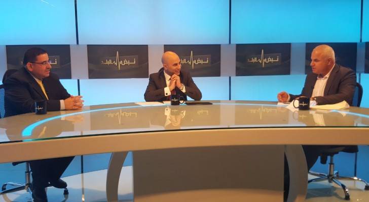النائبان البكار والطعاني خلال استضافتهما بحلقة نبض البلد 