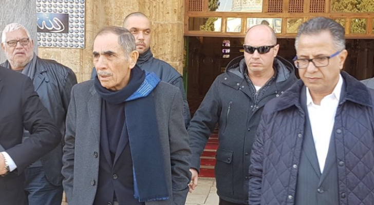 وزير الداخلية غالب الزعبي في الأقصى