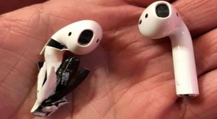 انفجار سماعة "AirPods" عقب احتراقها في أذن صاحبها!