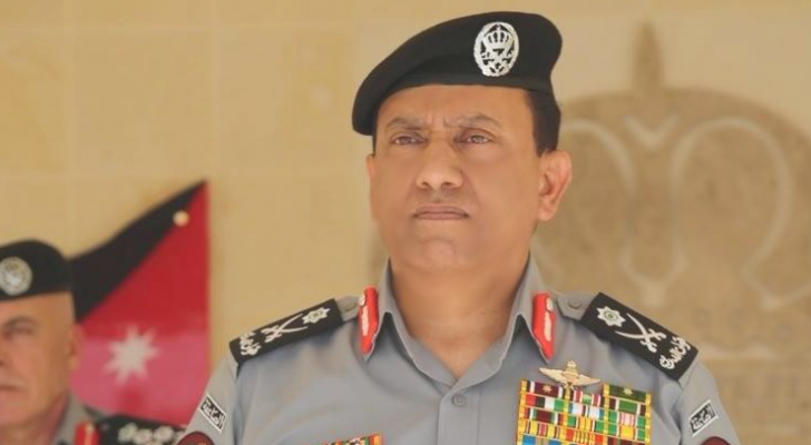 المدير العام لقوات الدرك اللواء الركن حسين محمد الحواتمة