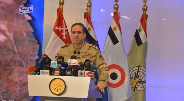 المتحدث العسكري المصري العقيد تامر الرفاعي