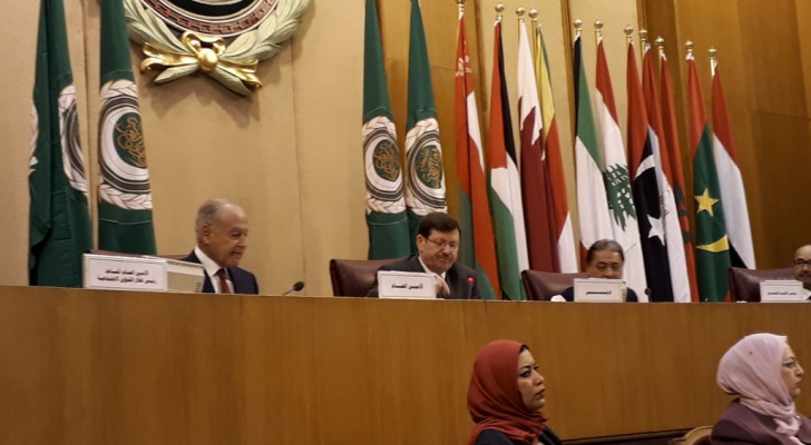 الشياب يفتتح الدورة بحضور الامين العام لجامعة الدول العربية احمد ابو الغيط