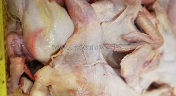إتلاف 100 كغم دجاج