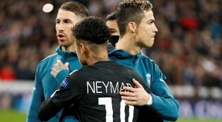 من مباراة مدريد وباريس