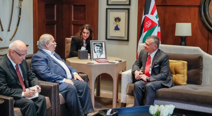 الملك يستقبل رئيس البرلمان اليوناني