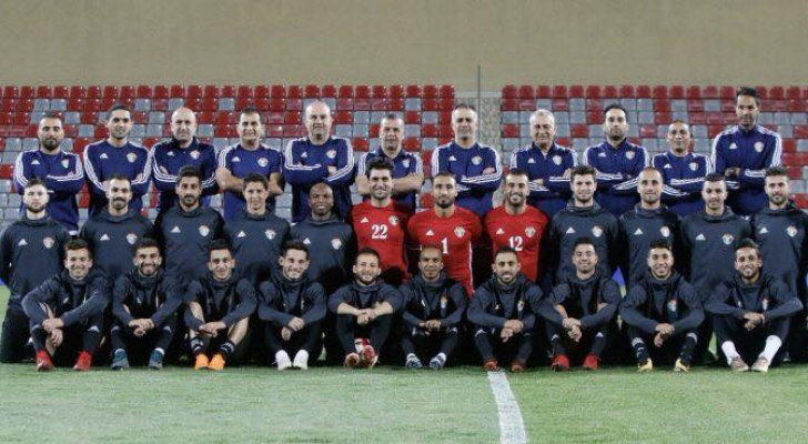 النشامى ينهون التحضيرات لملاقاة الكويت الأربعاء