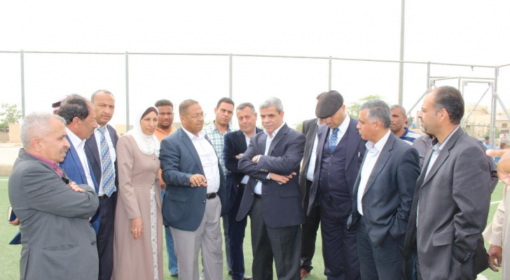 وزير الشباب يقوم بجولة ميدانية على أندية ومراكز الشباب في الأغوار الجنوبية